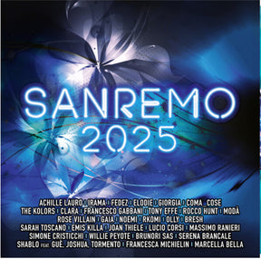 the album cover for Sanremo 2025 / Various (Colv) (Ltd) (Ita) - Sanremo 2025 / Various [Colored Vinyl] [Limited Edition] (Ita)
