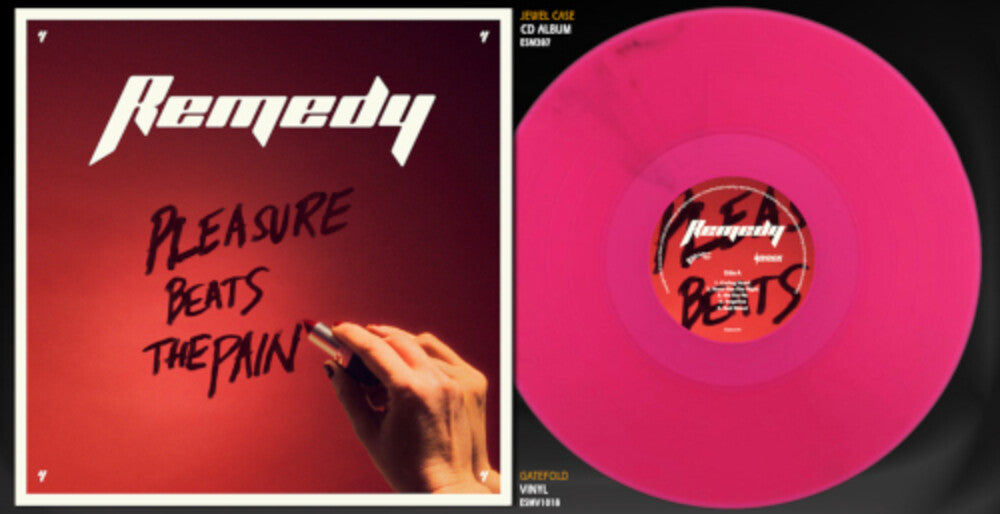 Pleasure Beats The Pain - Magenta Clear [Colored Vinyl]