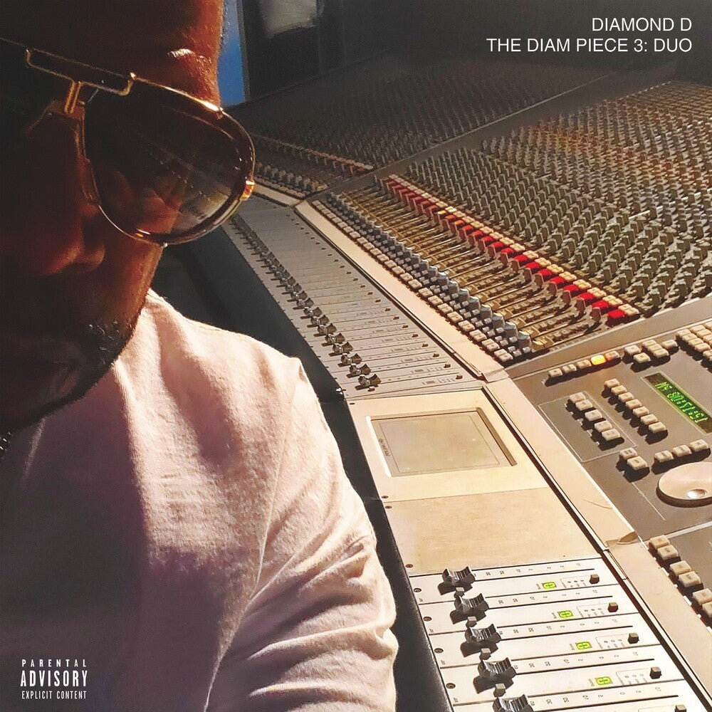 the album cover for Diamond D - The Diam Piece 3: DUO [Black Vinyl]