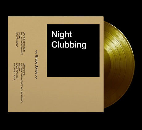 the album cover for Grace Jones - Nightclubbing [Colored Vinyl] (Gol) [Limited Edition] (Hol)