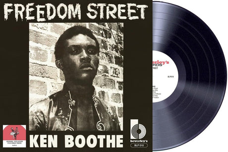 the album cover for Ken Boothe - Freedom Street (Uk)