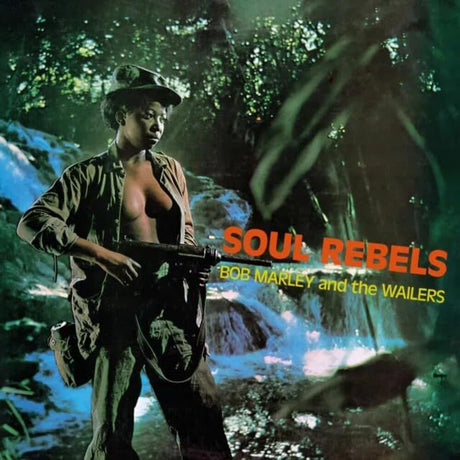 the album cover for Bob Marley  & The Wailers - Soul Rebels - Smoky Blue (Blue) [Colored Vinyl]