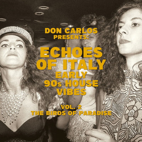the album cover for Don Carlos - Echoes Of Italy: Early 90's House Vibes Vol. 2 The