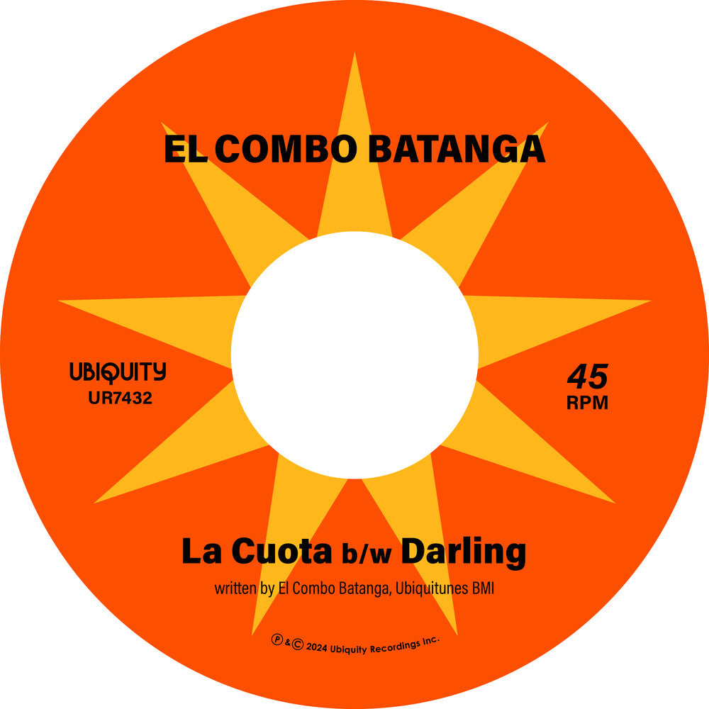 El Combo Batanga - La Cuota b/w Darling [7" Vinyl]