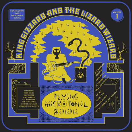 the album cover for King Gizzard & The Lizard Wizard - Flying Microtonal Banana (Eco) (Uk)