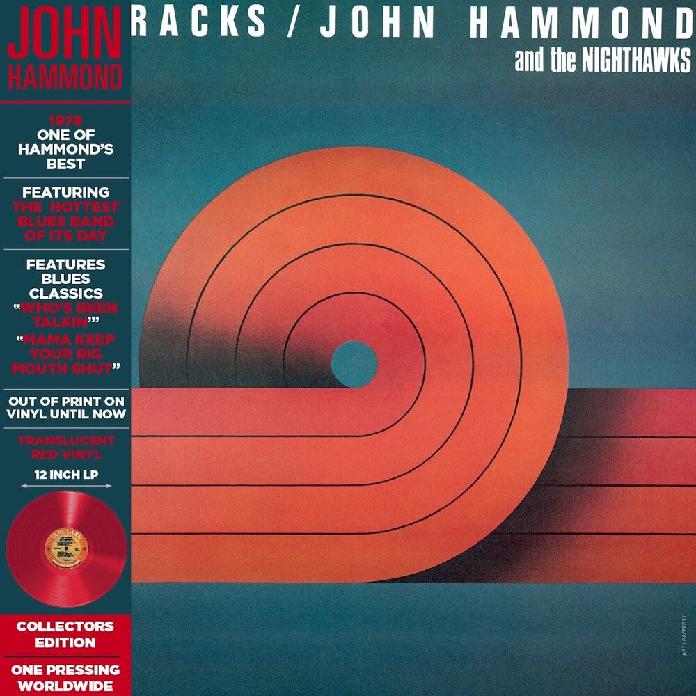 Hammond, John & the Nighthawks - Hot Tracks - Red [LP] Vinyl Record
