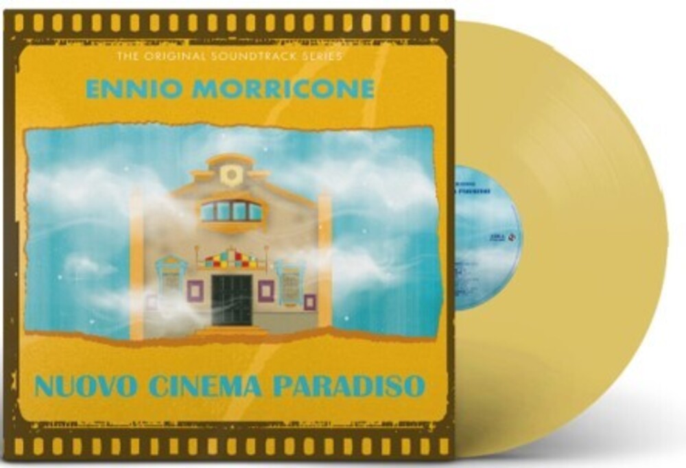 the album cover for Ennio Morricone  (W/Cd) (Colv) (Ylw) (Ita) - Nuovo Cinema Paradiso - O.S.T. (W/Cd) [Colored Vinyl] (Ylw)