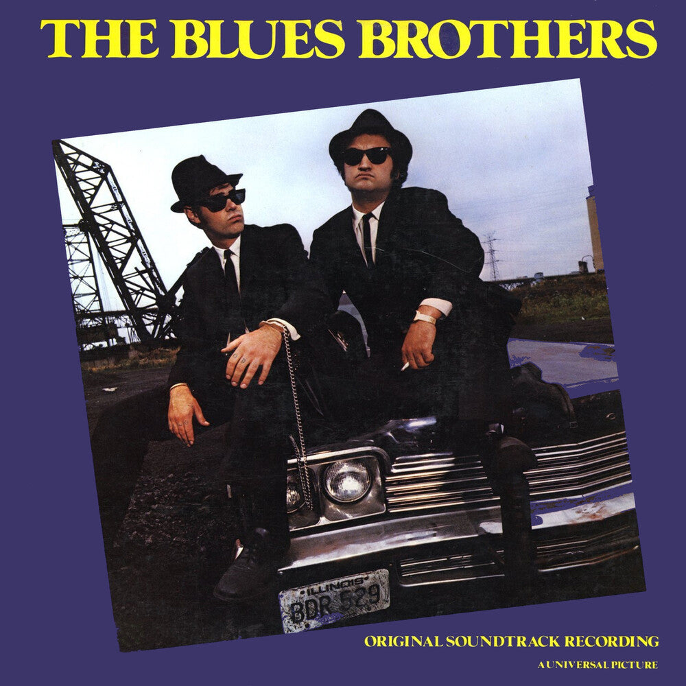 the album cover for Blues Brothers / O.S.T. (Cvnl) (Gol) (Aniv) - Blues Brothers / O.S.T. [Clear Vinyl] (Gol) (Aniv)
