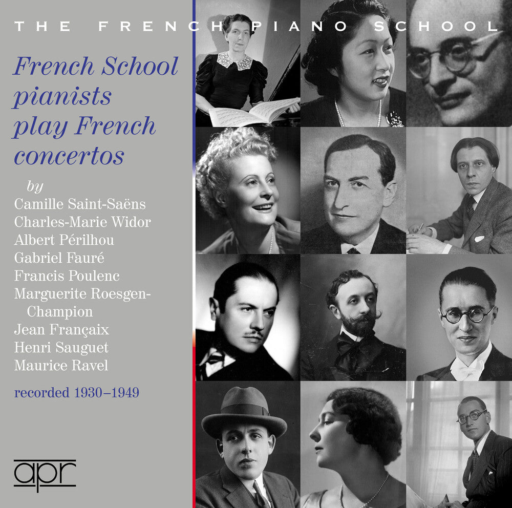 French School Pianists Play French Concertos [CD]
