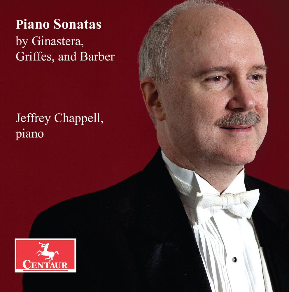 Piano Sonatas By Ginastera Griffes & Barber [CD]