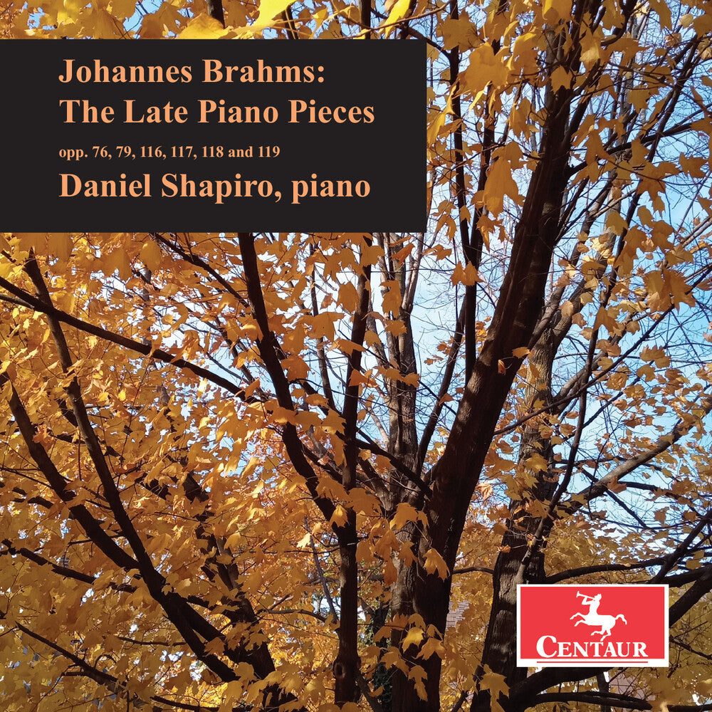 Brahms: The Late Piano Pieces [CD]