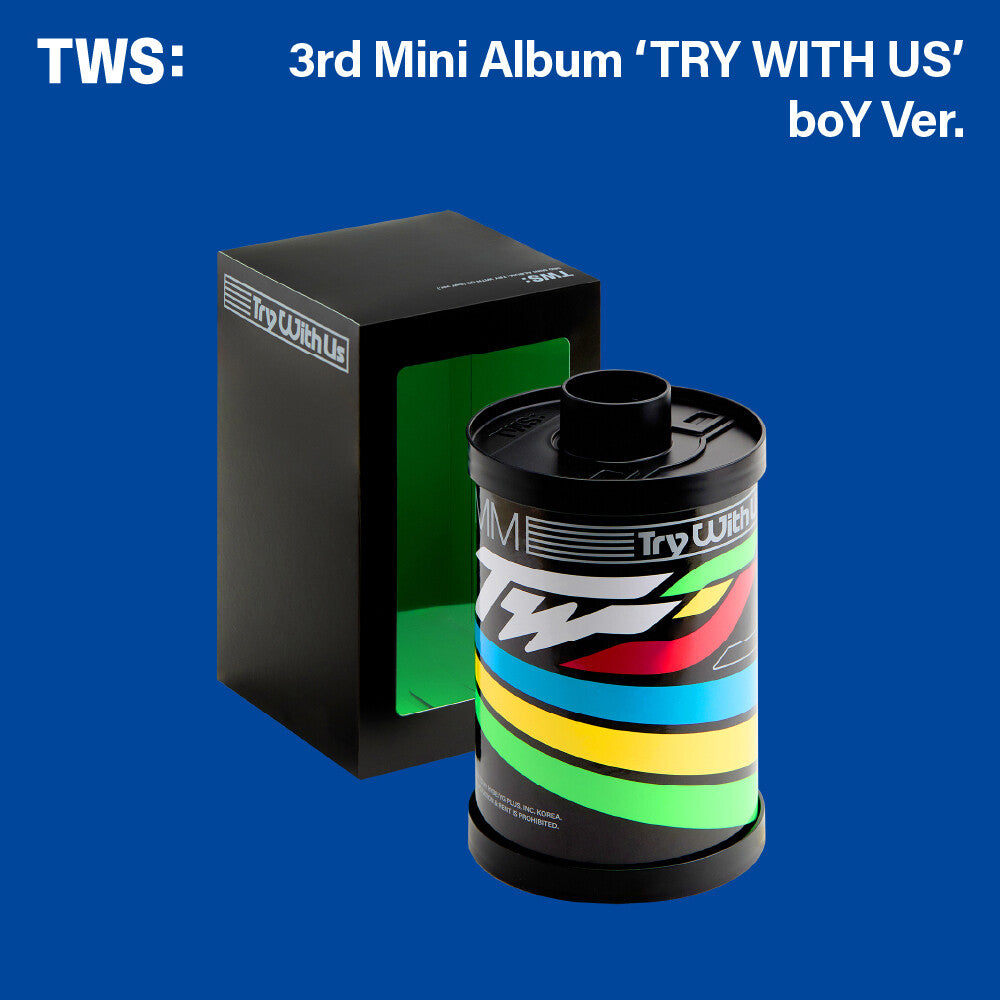 Tws 3rd Mini Album 'try With Us' (Boy Ver.) (Post) [CD]