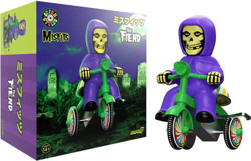 Misfits Super Cycles - Fiend Purple W/ Green Trike - Misfits Super Cycles - Fiend Purple W/ Green Trike - Collectibles