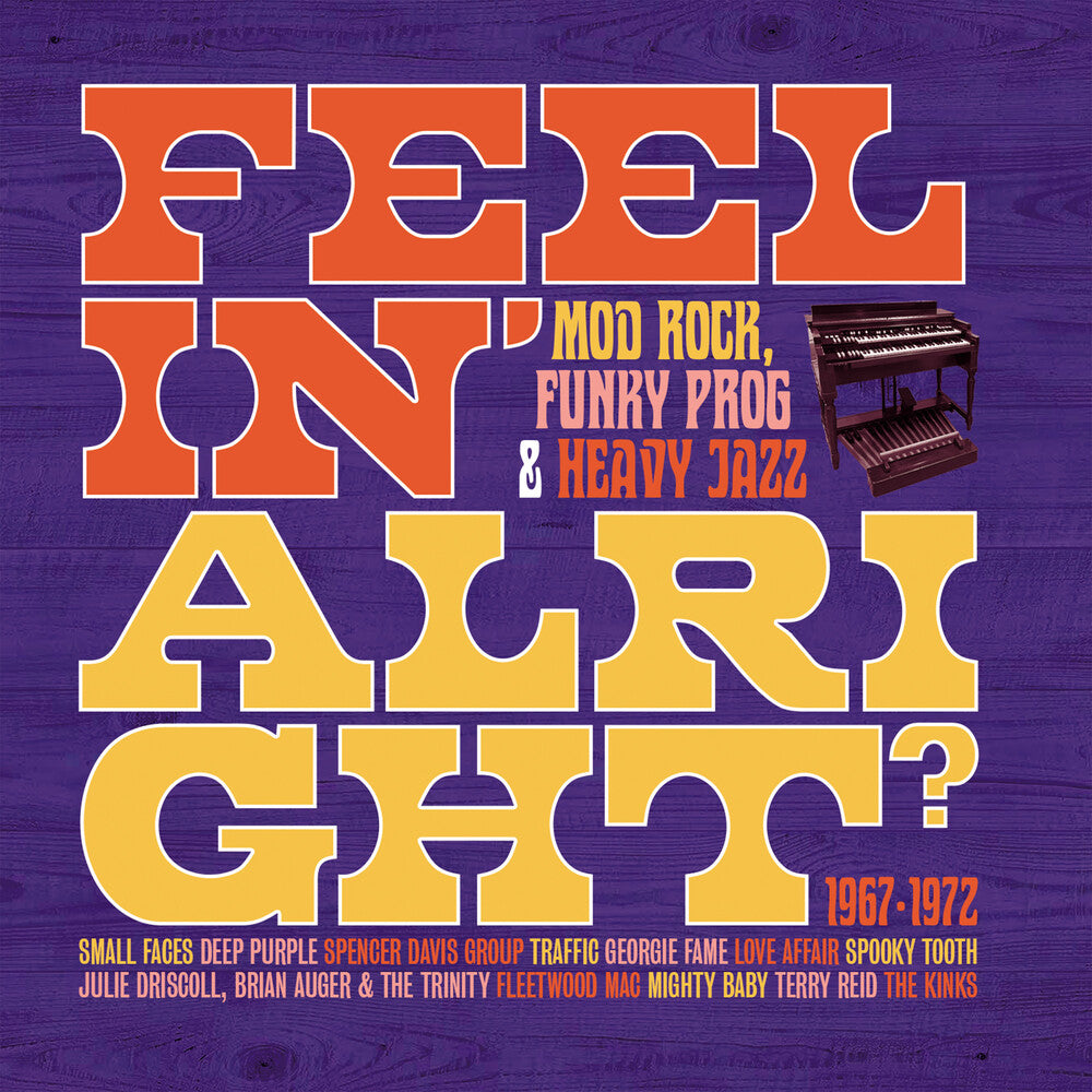 Feelin Alright: Mod Rock Funky Prog & Heavy Jazz [CD]
