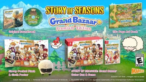 Swt Story Of Seasons: Grand Bazaar Premium Edtion - Swt Story Of Seasons: Grand Bazaar Premium Edtion - Video Game