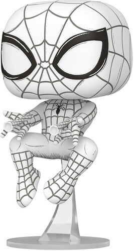 Pop Marvel Spider Man - Pop Marvel Sketched Spider Man - Collectibles
