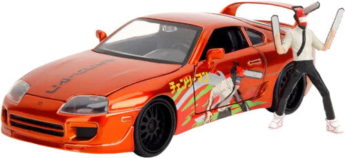 1:24 Anime Chainsaw Man - '95 Toyota Supra (4pc) - 1:24 Anime Chainsaw Man - '95 Toyota Supra (4pc) - Collectibles