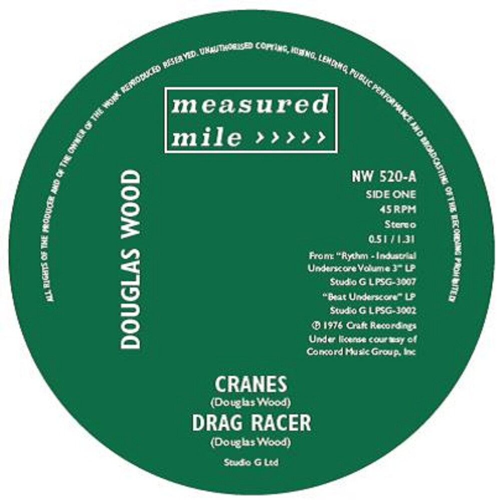 Cranes / Drag Racer / Sprocket Shuffle [7" Vinyl]