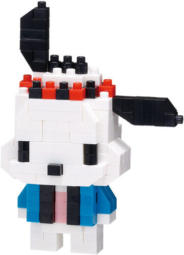 Nanoblock - Character Collection - Sanrio - Pochacco (happi Coat) Building Kit - Collectibles