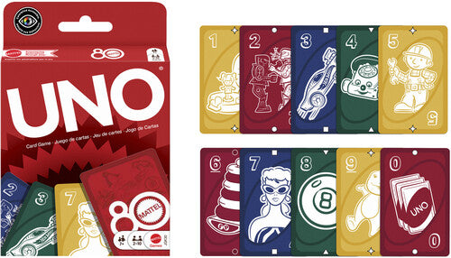 Uno - Uno Ruby Red Mattel 80th Anniversary - Collectibles