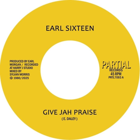 the album cover for Earl 16 - Give Jah Praise (Ep)