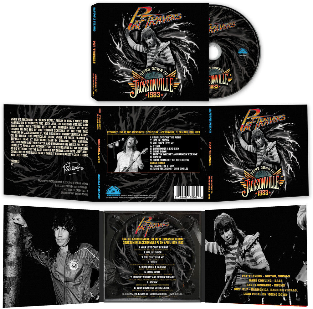 Pat Travers - Going Down To Jacksonville - 1983 -  [CD]