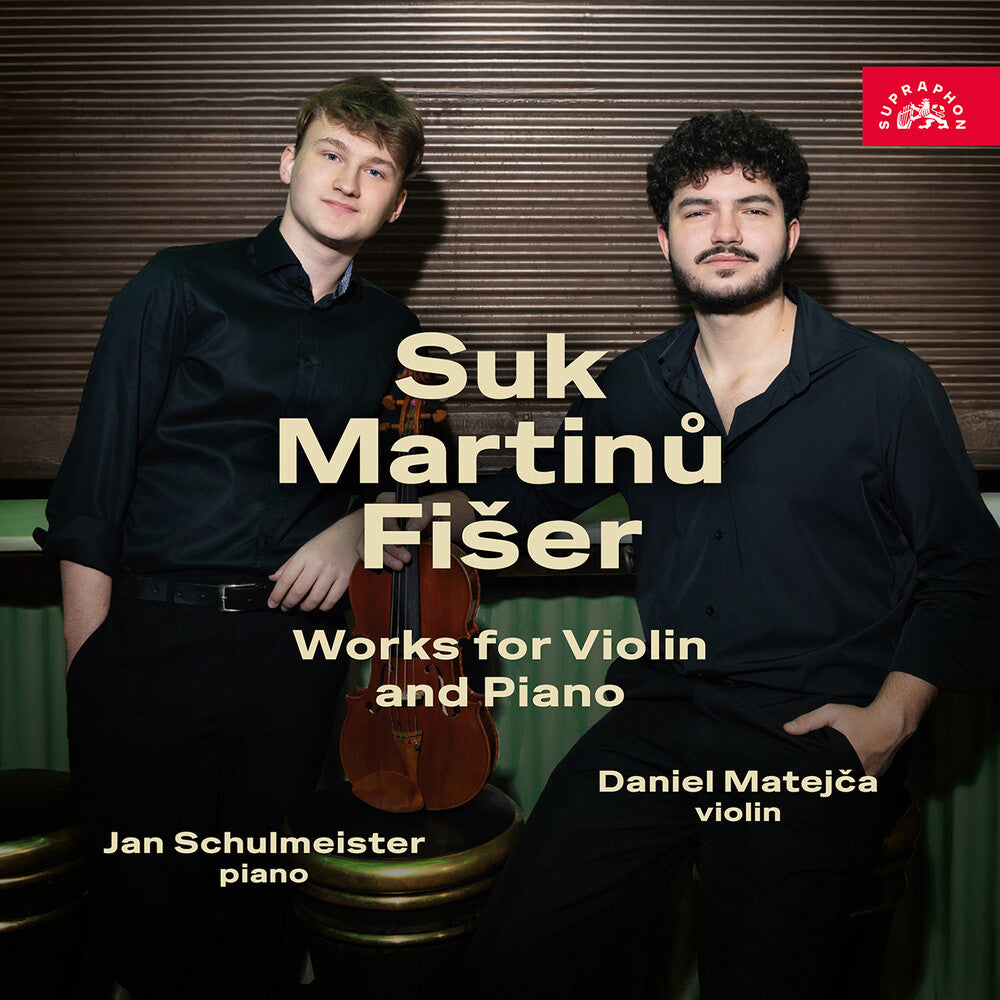 Suk Martinu & Fiser: Works For Violin & Pno [CD]