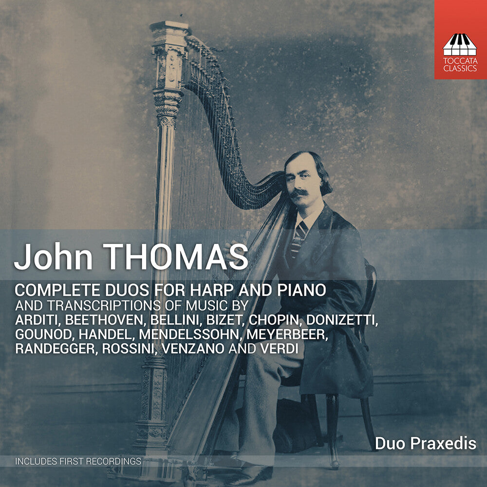 Pre-Order: John Thomas: Complete Duos For Harp & Pno Vol. 1-5 [CD]