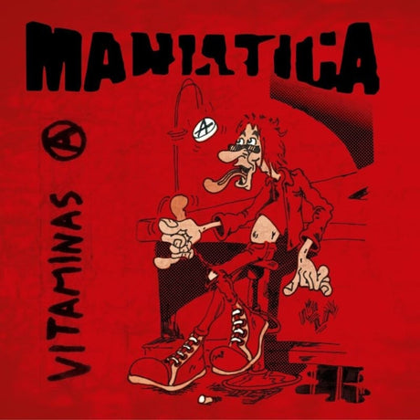 the album cover for Maniatica - Vitaminas A - Red Vinyl [Colored Vinyl] (Red) (Spa)