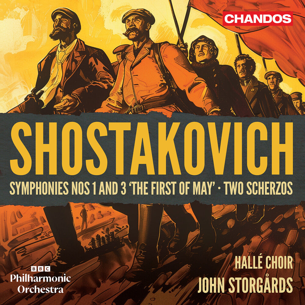 Shostakovich: Symsnos. 1 & 3: Two Scherzos [CD]