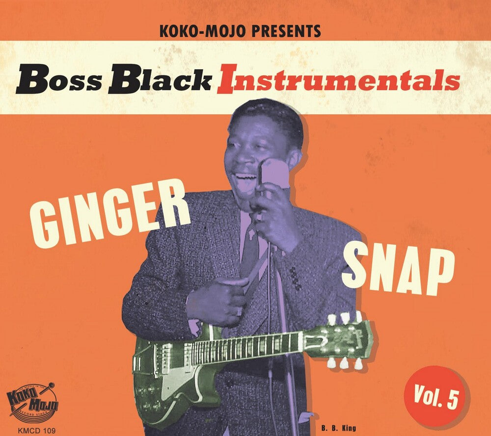 Boss Black Instrumentals Vol. 5 Ginger Snap (Various Artists) [CD]