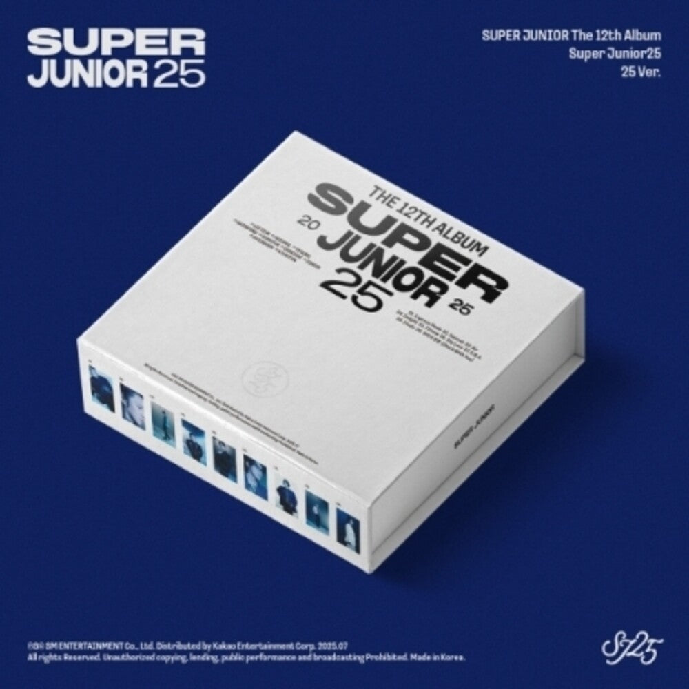 Super Junior25 - 25 Version - incl. 72pg Photobook, Invitation Card, Mini-Poster Book, Sticker Set, Balloon, 2 Photocards w/Enve [CD]