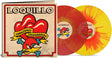 the album cover for Loquillo - Corazones Legendarios - Red & Yellow Splatter