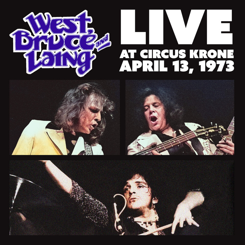 Live at Circus Krone, Frankfurt, Germany - April 13, 1973 [Clear Frosted Glass with Silver Swirl]