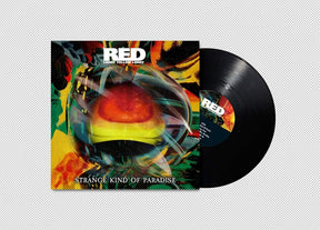 the album cover for Red Lorry Yellow Lorry - Strange Kind Of Paradise