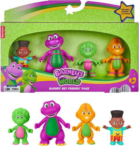 Barney & Friends - Barney Figure 4 Pack - Collectibles