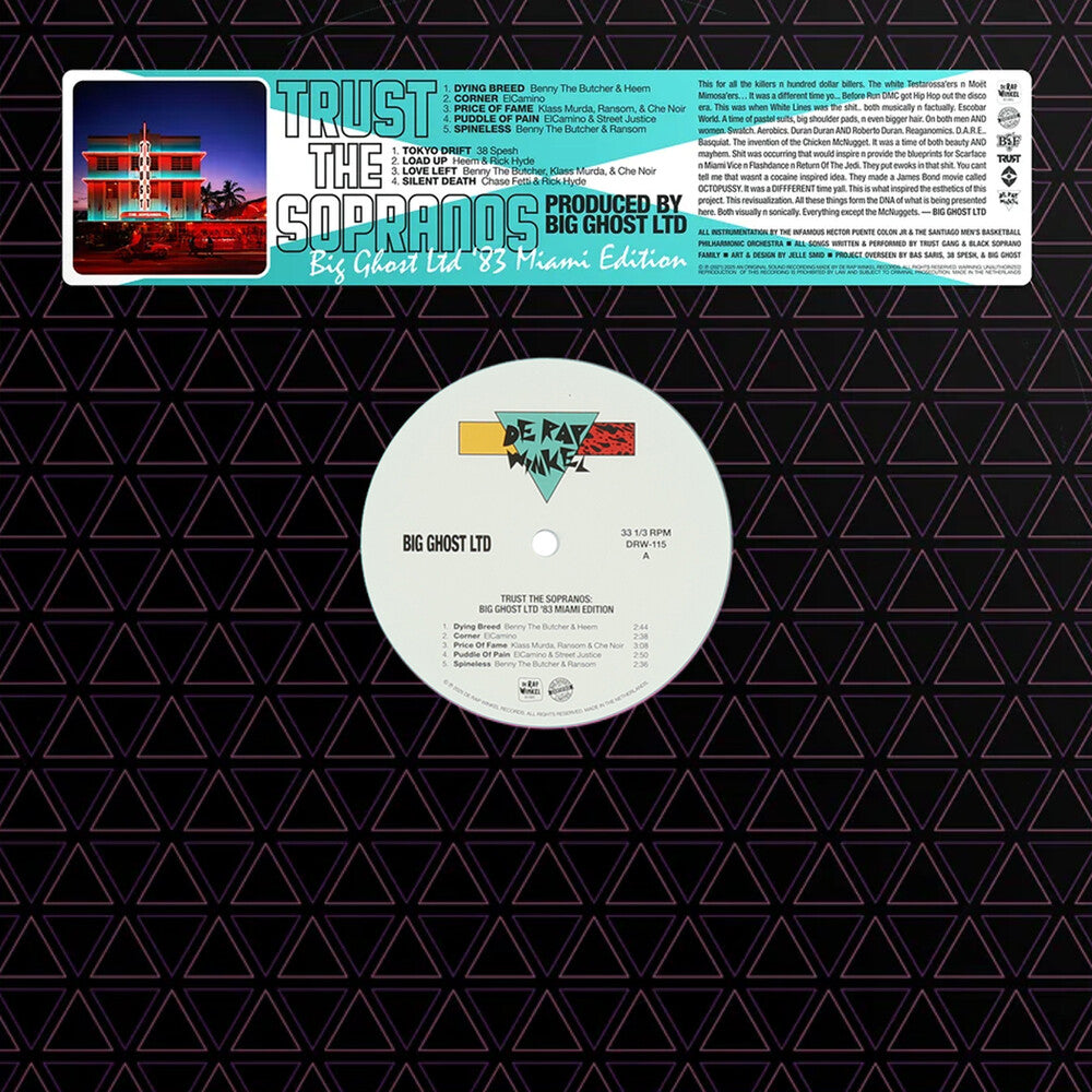 Trust The Sopranos: Big Ghost Ltd '83 Miami Edition [Turquoise vinyl]
