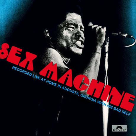 the album cover for James Brown - Sex Machine