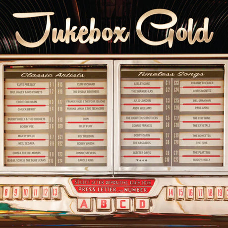 the album cover for Jukebox Gold: Timeless Hits / Various (Blk) (Uk) - Jukebox Gold: Timeless Hits / Various (Blk) (Uk)