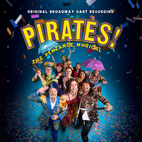 the album cover for Gilbert & Sullivan - Pirates The Penzance Musical - O.B.C.R.