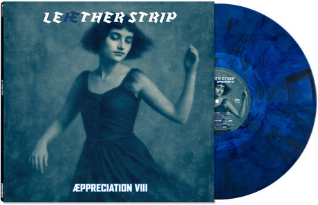the album cover for Leaether Strip - Aeppreciation VIII [Blue Marble LP]