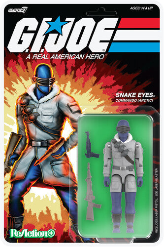 G.i. Joe Reaction Wv 05 - Arctic Snake Eyes Movie - G.i. Joe Reaction Wv 05 - Arctic Snake Eyes Movie - Collectibles