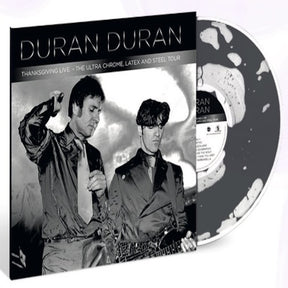 the album cover for Duran Duran - Ultra Chrome Latex & Steel Tour [Colored Vinyl] [Deluxe] [Limited Edition]