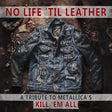the album cover for No Life 'til Leather - Tribute To Metallica's / Va - No Life 'til Leather - Tribute To Metallica's / Va