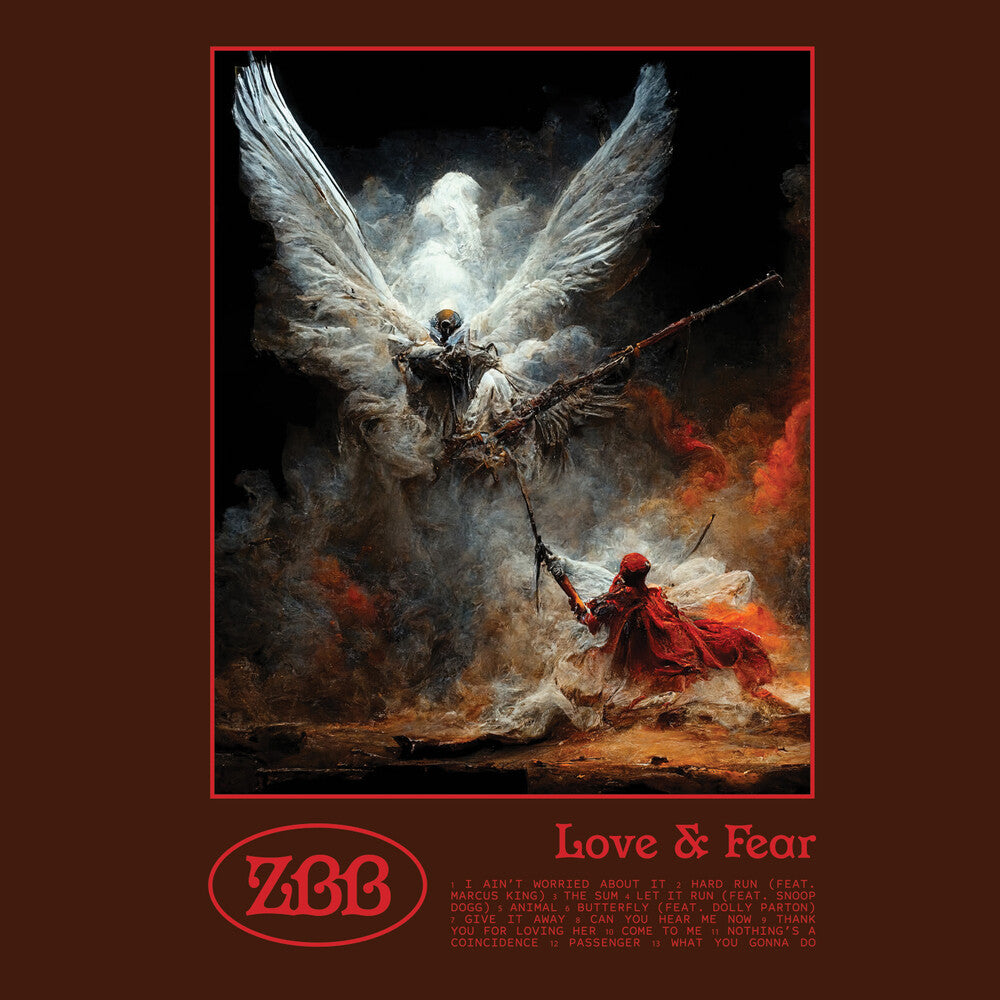 the album cover for Zac Brown - Love & Fear (Blk) [180 Gram]