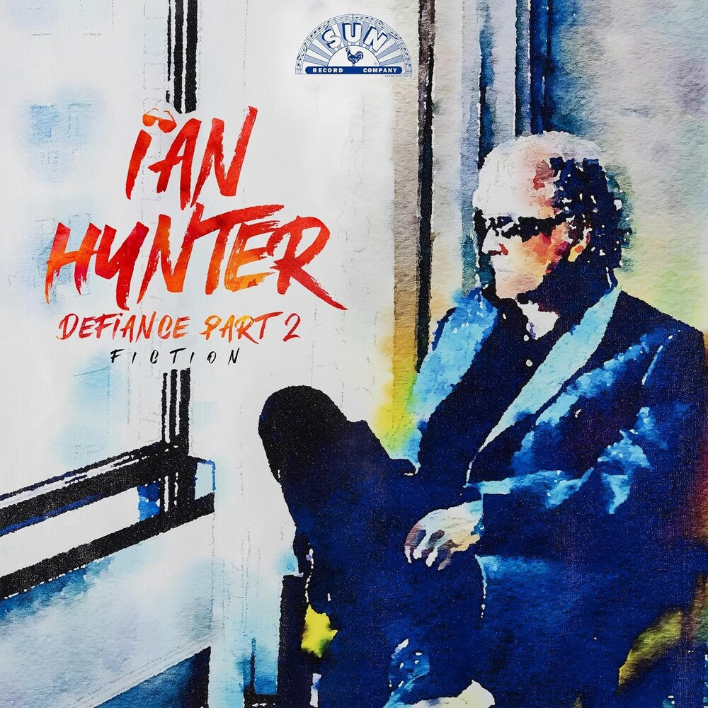 the album cover for Ian Hunter - Defiance Part 2: Fiction [Colored Vinyl] (Trq)