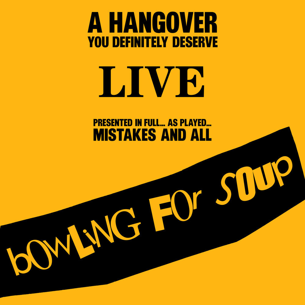 Hangover You Definitely Deserve (Live) [Digipak]