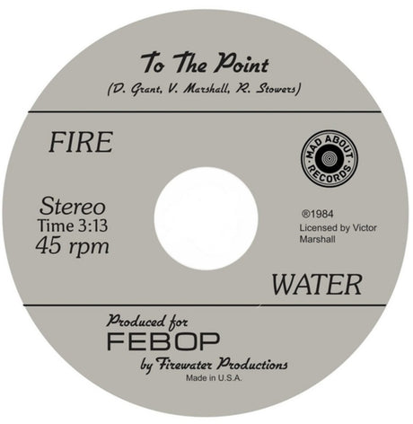 the album cover for Fire Water - Twilight / To The Point (Ep)