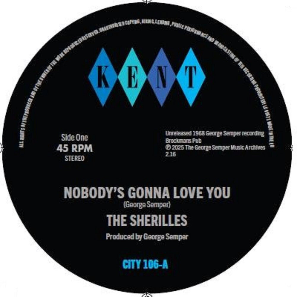 Sherilles - Nobody's Gonna Love You / Make It On My Own (Uk) [7" Vinyl]