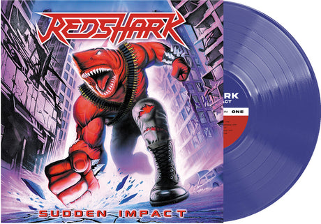 the album cover for Redshark - Sudden Impact [Colored Vinyl] [Limited Edition]